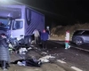 Accident grav pe DN7 între Râmnicu Vâlcea și Sibiu! Trafic blocat după coliziunea frontală dintre un TIR și un autoturism