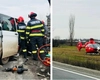 Un alt accident de proporții s-a petrecut pe stăzile din România. Elicopterul SMURD a intervenit de urgență. Trei mașini au fost implicate