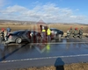 Cauza producerii accidentului rutier de la Ciortești. Circulația este blocată pe ambele sensuri de mers, după ce două mașini s-au izbit frontal