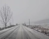 Cum se circulă pe drumurile naționale! DN2N, între Bogza și Dumbrăveni, închis din cauza viscolului