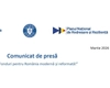 Comunicat de presă „PNRR: Fonduri pentru România modernă și reformată!”