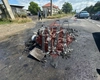 Incendiu la un autoturism în Iași! A ars ca o torță
