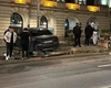 Accident rutier la Fundație. Un șofer a pierdut controlul mașinii și s-a izbit de o statuie