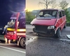 Accident grav pe DN 7, după ce o autoutilitară s-a răsturnat în Vâlcea. Patru victime, inclusiv trei copii, transportate de urgență la spital