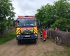 Incendiu la o locuință din comuna Țigănași. Două persoane au fost transportate la spital