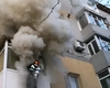 Incendiu devastator la un apartament! 20 de persoane evacuate, o persoană cu arsuri grave! 