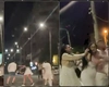 Imagini incredibile! Iașul, de râsul lumii: bătaie în alb în Târgu Cucu. „Clanurile” s-au pălmuit în stradă. Urlete, înjurături și o intersecție blocată