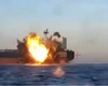 Petrolier cuprins de flăcări în Strâmtoarea Ormuz. Nava încerca să navigheze pe o rută ilegală