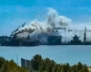 O navă de marfă a luat foc. Sunt cel puțin 25 de morți
