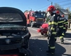 Accident în Argeș, la Stâlpeni. Două autoturisme au fost implicate, iar o persoană a refuzat spitalizarea