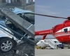 Copil de șapte ani, în stare gravă după un accident în Câmpia Turzii. Mașina s-a izbit de un stâlp
