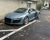 Un Audi R8 a fost abandonat într-o parcare din Iași! Bolidul de peste 100.000 de euro va fi ridicat de Poliția Locală și va ajunge în proprietatea primăriei