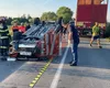 Accident rutier în județul Iași! Trei autoturisme au intrat în coliziune. Traficul este blocat – FOTO/VIDEO