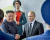 Vladimir Putin aterizează în Coreea de Nord și este primit regește de Kim Jong-Un
