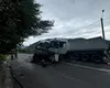 Accident rutier între două autotrenuri între Vama și Molid – FOTO