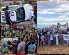 I-am găsit! Romii care au răsturnat mașina de poliție în Anglia și au devastat tot în calea lor sunt din Iași. Toată comunitatea din Slobozia îi susține: „Au fost rasiști cu noi”