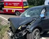 O fetiță de trei ani a decedat într-un accident rutier. Mama copilei a intrat cu autoturismul într-un cap de pod