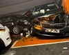 Accident într-o parcare subterană a unui Mall din București.  Doi copii au fost răniți după ce mai multe mașini au intrat în coliziune – VIDEO