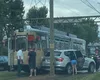 Accident rutier la Iași! Un tramvai a intrat în coliziune cu un autoturism pe Calea Chișinăului