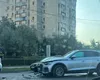 Accident rutier pe bulevardul Nicolae Iorga. Două autoturisme au intrat în coliziune