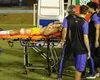 Scene de groază pe terenul de fotbal! Un jucător a fost împușcat de poliție în timpul meciului