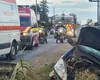 Accident rutier la Lețcani! Un autoturism s-a răsturnat – FOTO