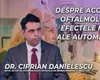 Dr. Ciprian Danielescu, șeful Secției de Oftalmologie a Spitalului de Neurochirurgie „N. Oblu” Iași, discută în emisiunea BZI LIVE despre accidentele oftalmologice și efectele nefaste ale automedicației