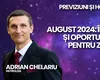 August 2024: începuturi și oportunități pentru zodii! Astrologul Adrian Chelariu în direct la BZI LIVE