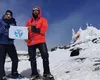 Doi universitari de la UAIC Iași, într-o aventură alpină de senzație. Au urcat