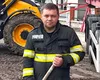 Pompierul Bogdan, care a intervenit la Galați în sprijinul celor năpăstuiți de inundații, a impresionat pe toată lumea. Ce a putut să facă