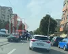 Accident rutier în Iași! O autoutilitară și un autoturism au intrat în coliziune. O persoană a rămas încarcerată