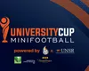 Uniunea Națională a Studenților din România organizează Campionatul UniversityCup-Minifootball, la USV Iași