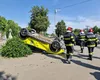 Accident rutier pe strada Moara de Vânt! Un autoturism s-a răsturnat – UPDATE