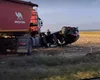 Accident rutier la Târgu Frumos! Un bărbat a fost rănit în urma coliziunii dintre un autoturism și un camion