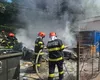 Incendiu în curtea Spitalului Județean Piatra Neamt