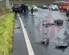 Accident rutier violent pe centura Iașului. Trei preoți aflați într-un Volvo au fost implicați – FOTO, VIDEO