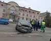 Accident rutier în Iași! Un autoturism a intrat în coliziune cu un tramvai