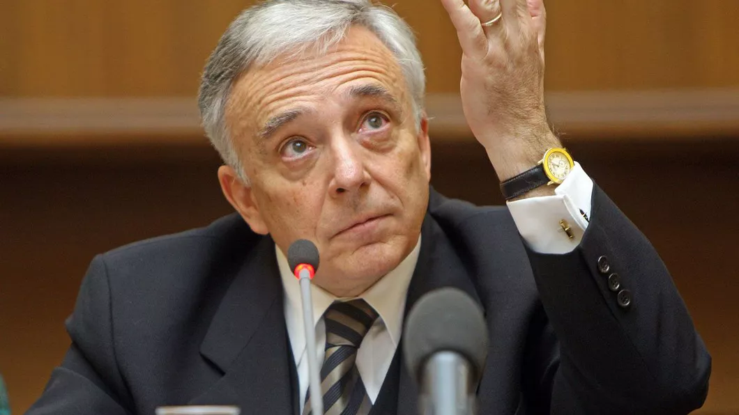 Mugur Isărescu a fost colaborator al Securităţii Dosarul a fost înregistrat luni la Curtea de Apel Bucureşti