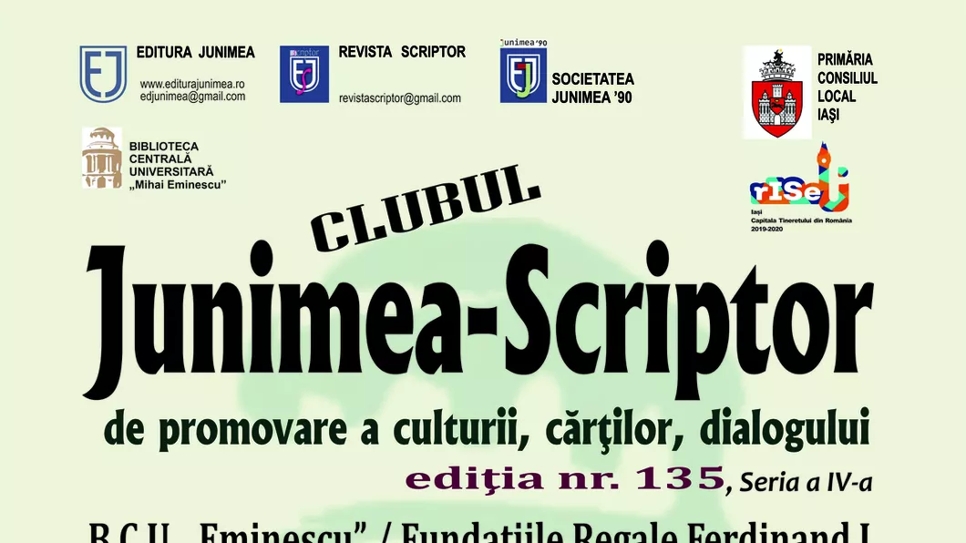 Subiect Clubul de promovare a culturii cărţilor şi dialogului Junimea - Scriptor