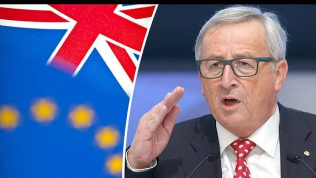 Anunț făcut de Jean Claude Juncker privind BREXIT