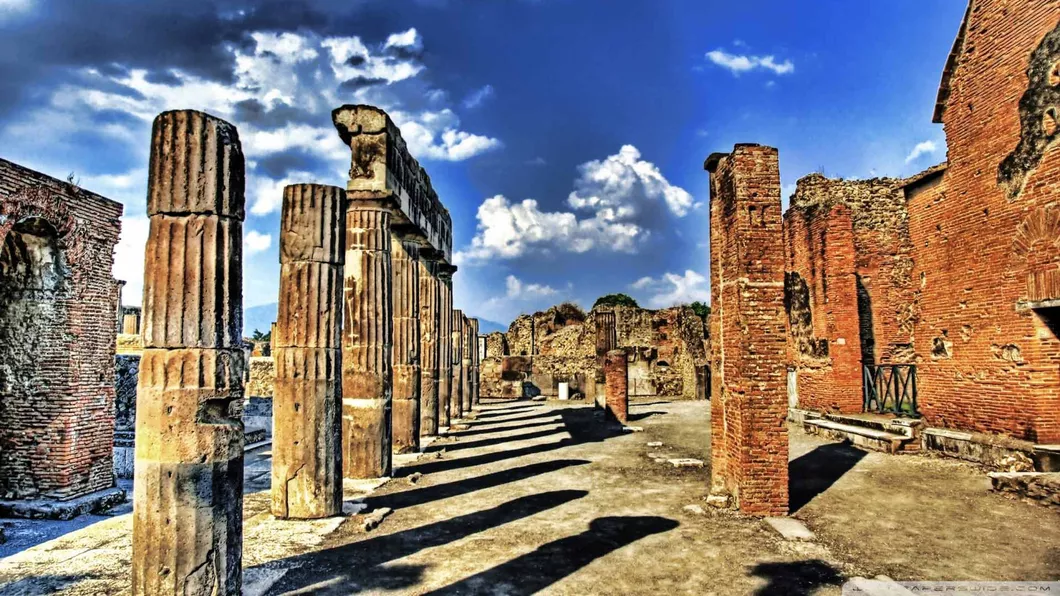 Descoperire inedită a arheologilor într-un fost bordel din Pompei