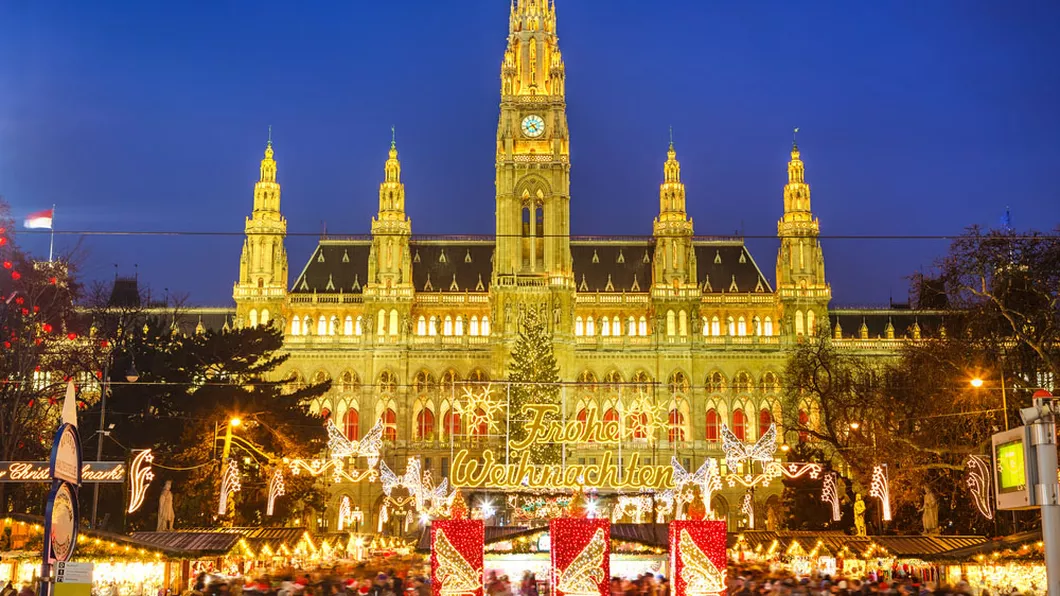 S-a deschis Târgul de Crăciun din Viena