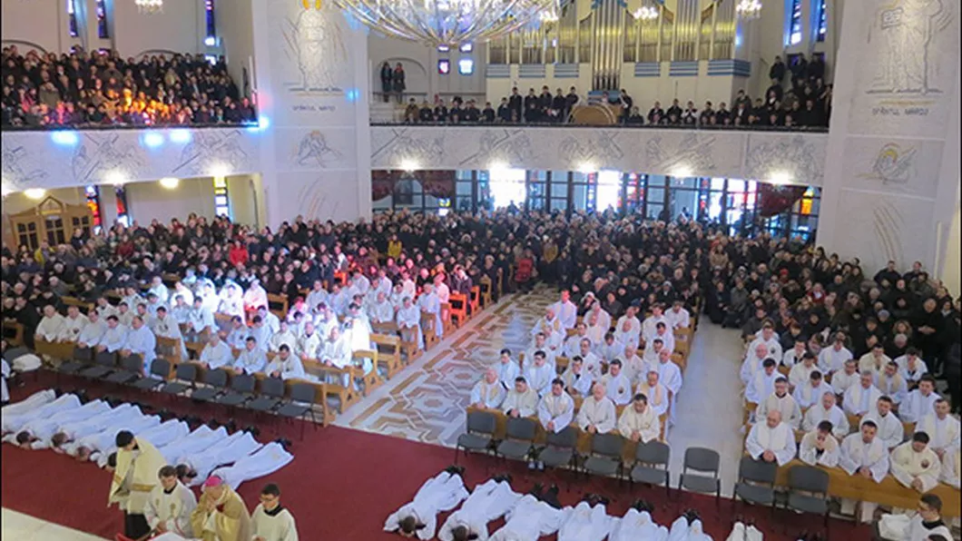 Moment de maximă încărcătură la Catedrala Catolică din Iași