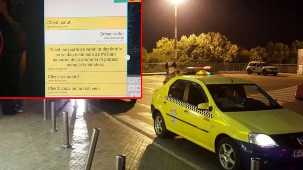 Răspunsul genial dat de un taximetrist din București după ce un client i-a cerut o șaorma pe aplicație