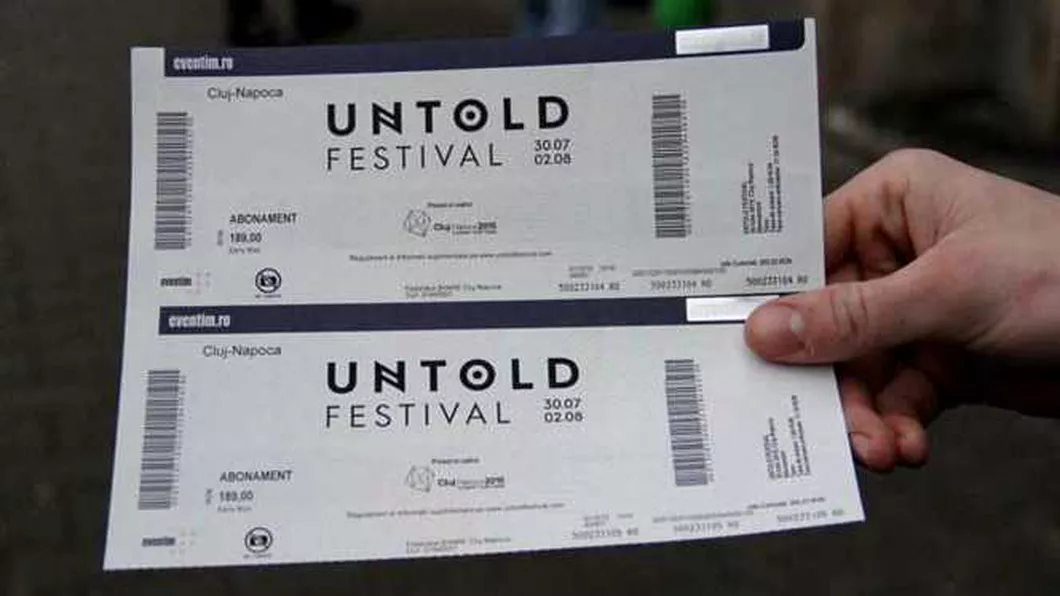 Bilete false cumpărate de fanii Untold și Neversea