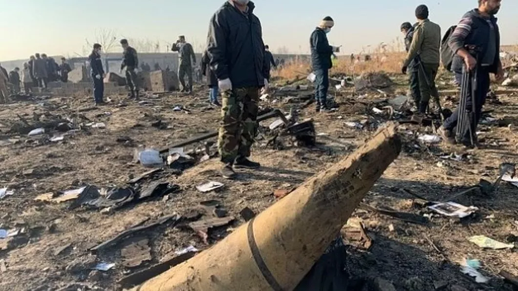Avionul ucrainean a fost doborât de o rachetă lansată de Iran. Informația a fost lansată de surse din Pentagon