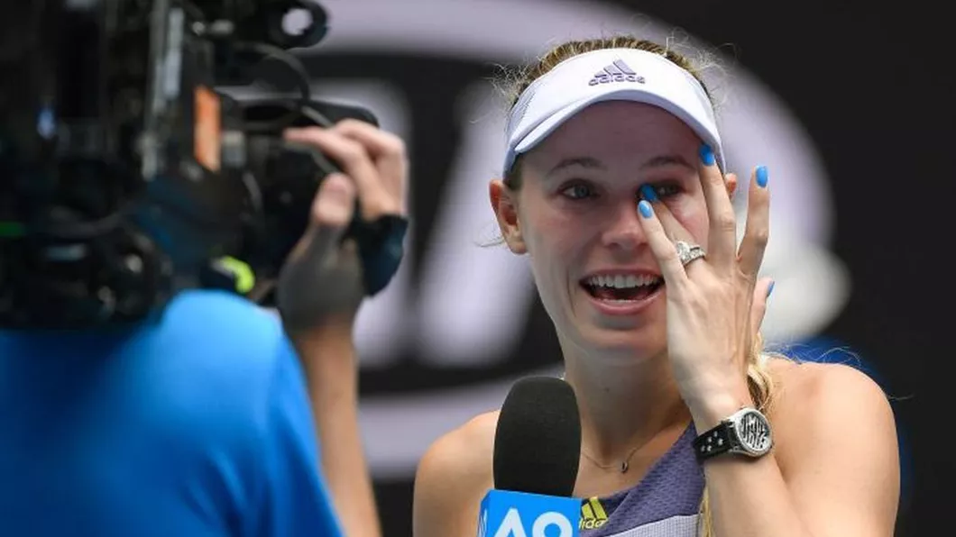 Caroline Wozniacki în lacrimi la ultimul meci al carierei Daneza și-a luat adio de la tenis la Australian Open