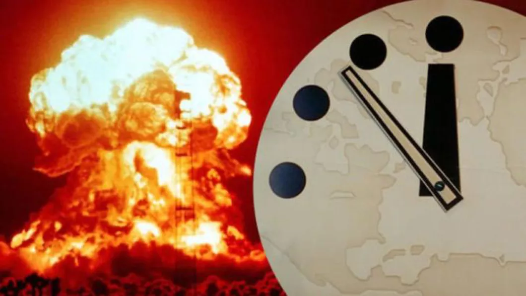 Cumplit Suntem doar la 100 de secunde distanţă de o Apocalipsă Cât e Ceasul Apocalipsei - VIDEO