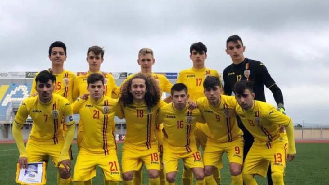 Naţionala Under-16 a României a pierdut în fața echipei de fotbal din Cipru cu scorul de 0-1