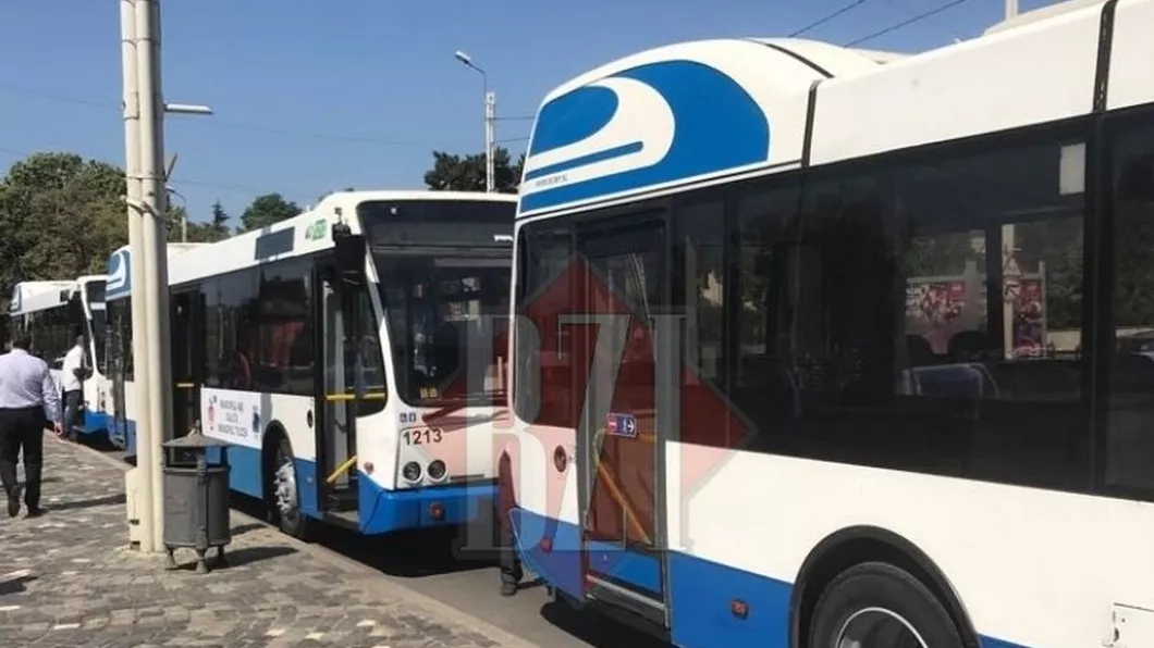 Autobuzele și tramvaiele sunt dezinfectate zilnic de CTP Iași